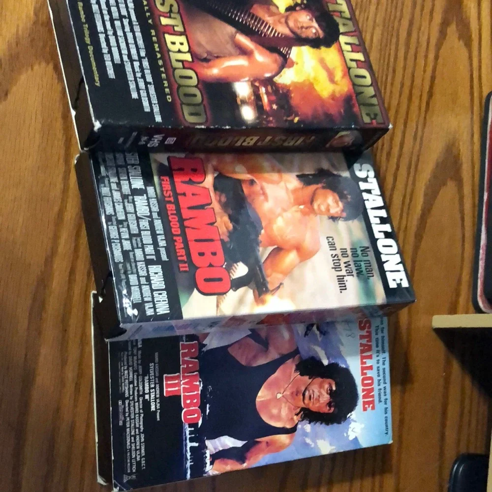 Rambo VHS Collection - Picture 1 of 8